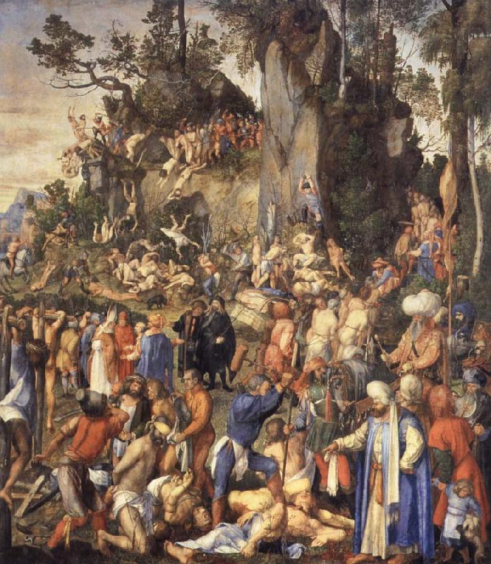 Albrecht Durer Martyrdom of the 10000 Christians china oil painting image